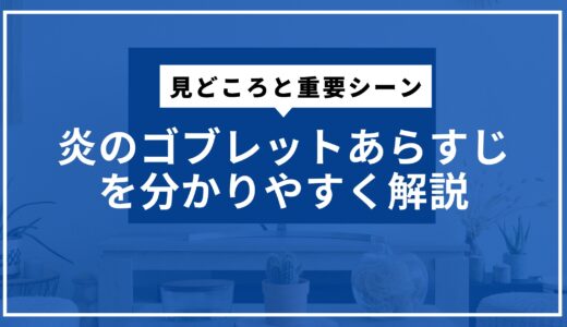 炎のゴブレットあらすじを分かりやすく解説。見どころと重要シーン